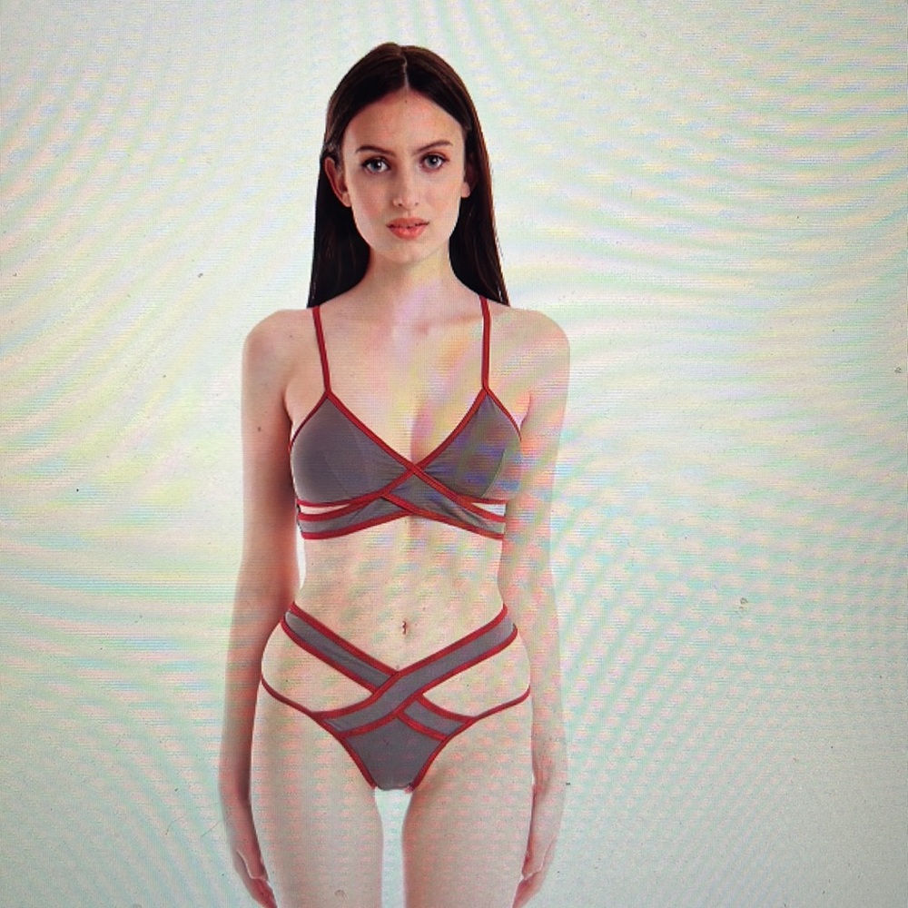 Pole dance wear from Pole Junkie. Bikini style bottoms with side adjusters. - Picture 6 of 7